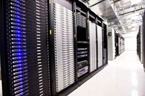A 90,000 square foot server space in South Bend, Indiana.